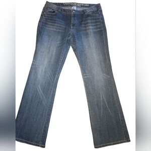Women's Canyon River Blues Classic Bootcut Low-rise Medium Wash Jeans Size 16